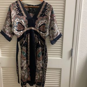 YASB Y2K silk dress size M